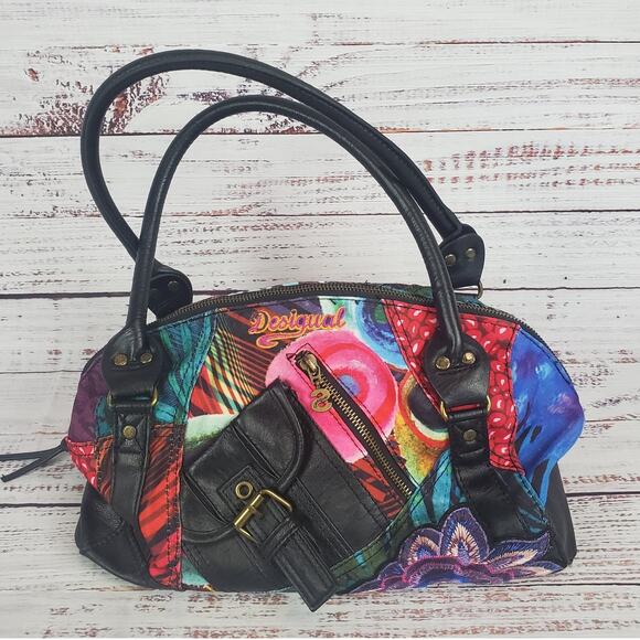 Desigual Multicolor Satchel Bag - Picture 2 of 14